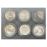 Uncirculated Statehood Quarters (In Plastic Protectors)