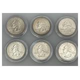 Uncirculated Statehood Quarters (In Plastic Protectors)