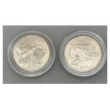 Uncirculated Statehood Quarters (In Plastic Protectors)