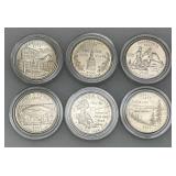 Uncirculated Statehood Quarters (In Plastic Protectors)
