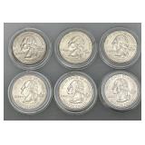 Uncirculated Statehood Quarters (In Plastic Protectors)