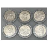 Uncirculated Statehood Quarters (In Plastic Protectors)