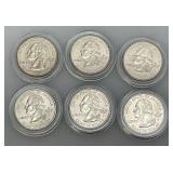 Uncirculated Statehood Quarters (In Plastic Protectors)