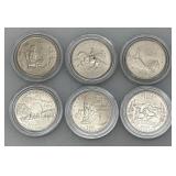 Uncirculated Statehood Quarters (In Plastic Protectors)