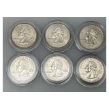 Uncirculated Statehood Quarters (In Plastic Protectors)