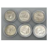 Uncirculated Statehood Quarters (In Plastic Protectors)