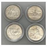 Uncirculated Statehood Quarters (In Plastic Protectors)