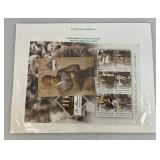 Collectible Album Of 50 Us Commemorative Stamps And Misc. Stamps