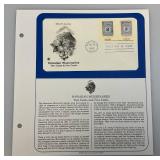 Collectible Album Of 50 Us Commemorative Stamps And Misc. Stamps