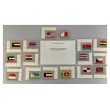 Collectible Album Of 50 Us Commemorative Stamps And Misc. Stamps