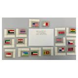 Collectible Album Of 50 Us Commemorative Stamps And Misc. Stamps