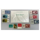 Collectible Album Of 50 Us Commemorative Stamps And Misc. Stamps