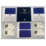 Collectible Album Of 50 Us Commemorative Stamps And Misc. Stamps