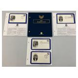 Collectible Album Of 50 Us Commemorative Stamps And Misc. Stamps