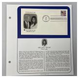 Collectible Album Of 50 Us Commemorative Stamps And Misc. Stamps