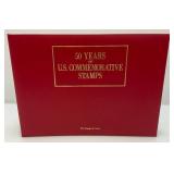 Collectible Album Of 50 Us Commemorative Stamps And Misc. Stamps