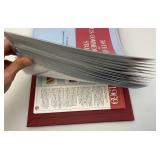 Collectible Album Of 50 Us Commemorative Stamps And Misc. Stamps