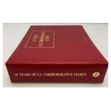 Collectible Album Of 50 Us Commemorative Stamps And Misc. Stamps