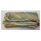 RARE Vintage Ted De Grazia "Los Ninos" Silk Scarf By Echo 26 1/2" x 26 1/2"