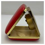 Misc. Vintage Clocks And Travel Clocks Including ELGIN And More (Chalkware Clock Horseman