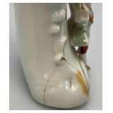 Misc. Vintage Clocks And Travel Clocks Including ELGIN And More (Chalkware Clock Horseman