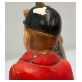 Misc. Vintage Clocks And Travel Clocks Including ELGIN And More (Chalkware Clock Horseman