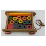 Misc. Primitive Wooden Toys And Blocks