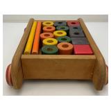 Misc. Primitive Wooden Toys And Blocks