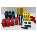 Misc. Primitive Wooden Toys And Blocks