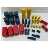 Misc. Primitive Wooden Toys And Blocks