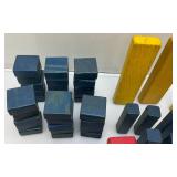 Misc. Primitive Wooden Toys And Blocks
