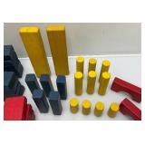 Misc. Primitive Wooden Toys And Blocks