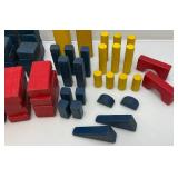 Misc. Primitive Wooden Toys And Blocks