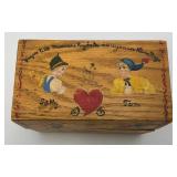 Misc. Primitive Collectibles Including Mother Hubbard Graham Or Whole Wheat Container And More