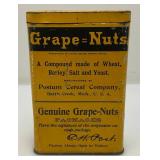 Misc. Primitive Collectibles Including Mother Hubbard Graham Or Whole Wheat Container And More