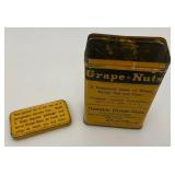 Misc. Primitive Collectibles Including Mother Hubbard Graham Or Whole Wheat Container And More