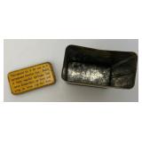 Misc. Primitive Collectibles Including Mother Hubbard Graham Or Whole Wheat Container And More