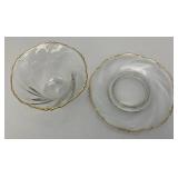 Misc. Vintage Glass Including Cobalt Blue And More