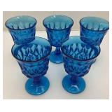 Misc. Vintage Glass Including Cobalt Blue And More