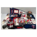 Misc. Minnesota TWINS Apparel Some New With Tags, Old Ticket Stubs, Collectible Items And More