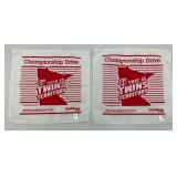 Misc. Minnesota TWINS Apparel Some New With Tags, Old Ticket Stubs, Collectible Items And More