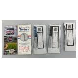 Misc. Minnesota TWINS Apparel Some New With Tags, Old Ticket Stubs, Collectible Items And More