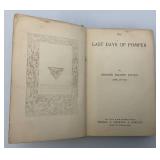 1834 "The Last Days Of PompII" By Bulwer Lytton Hard Cover