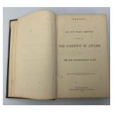 1872 Hardcover Book "KU KLUX Conspiracy" #1 Report Of Committee Printed By Washington Government Printing Office