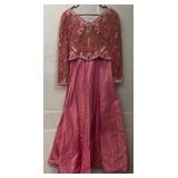 Vintage Colllectible Embroidered And Beaded Dress