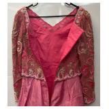 Vintage Colllectible Embroidered And Beaded Dress