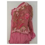 Vintage Colllectible Embroidered And Beaded Dress