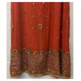 Vintage Colllectible Embroidered And Beaded Dress/Skirt And Top Size 44