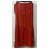 Vintage Colllectible Embroidered And Beaded Dress/Skirt And Top Size 44