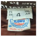 Vintage MORTON MYLES For The Warrens Unique Dress